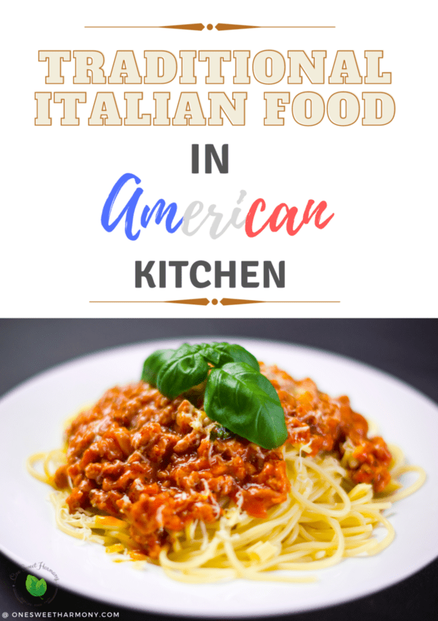 traditional italian food