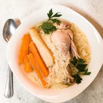 hungarian chicken soup