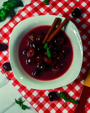 hungarian sour cherry soup