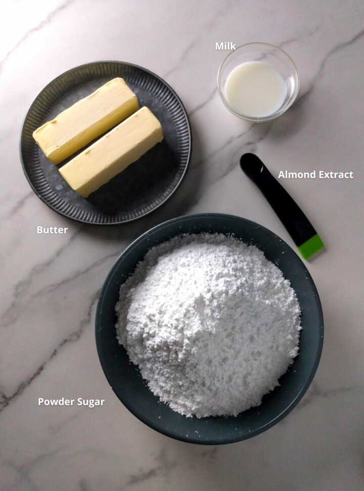 Ingredients for Buttercream