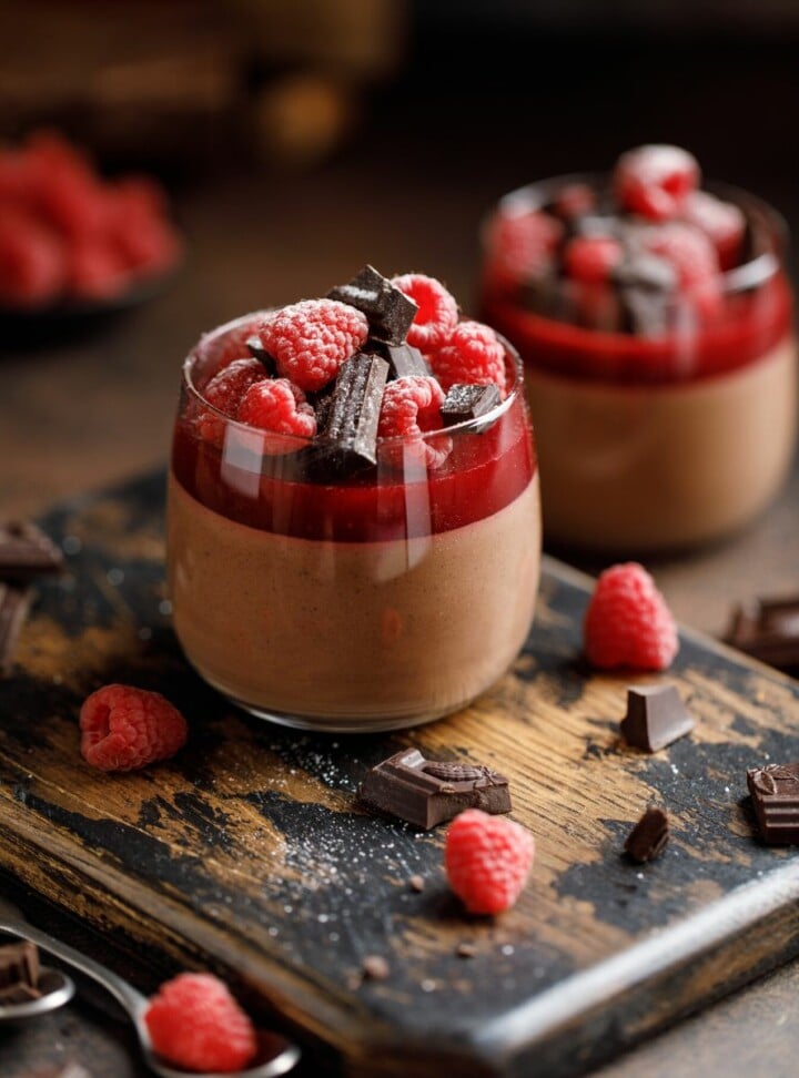 chocolate raspberry mousse