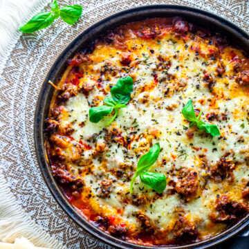 featured image for palmini lasagna recipe