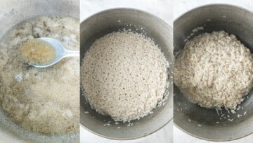 step by step dominican white rice